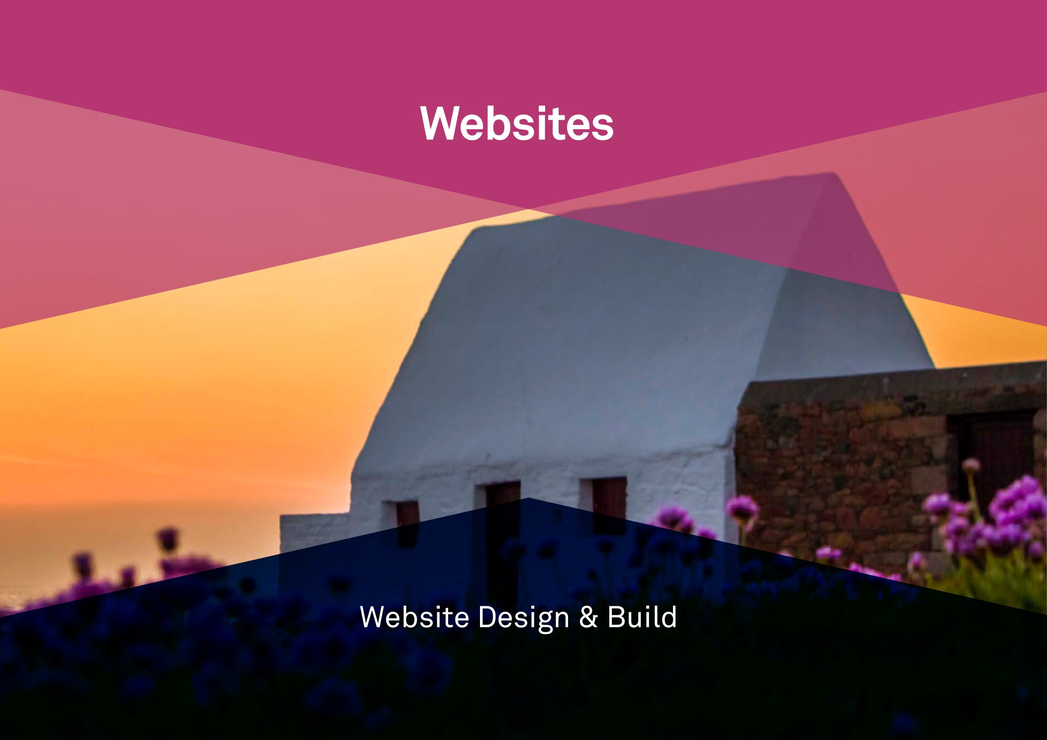 Cover of website design portfolio