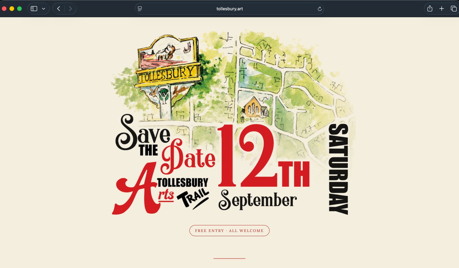 The Tollesbury Arts Trail website